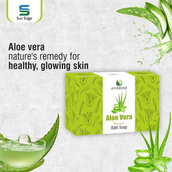 Aloevera soap_ AloeVera Bath Soap 100 GM