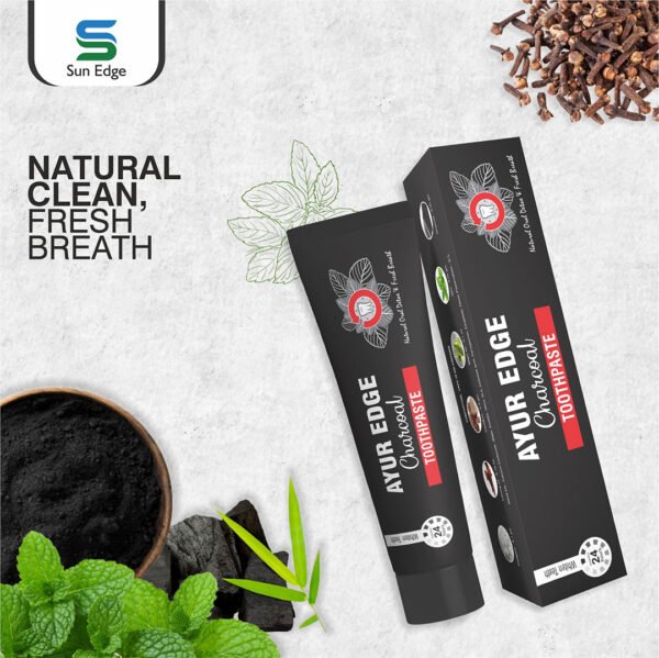 Ayuredge Charcoal Charcoal Toothpaste 100 GM
