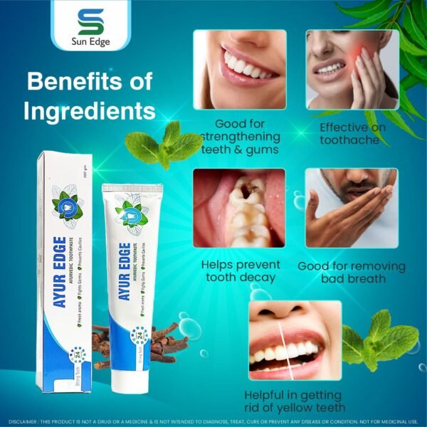Ayurvedic toothpaste3 Tooth Paste 100 GM