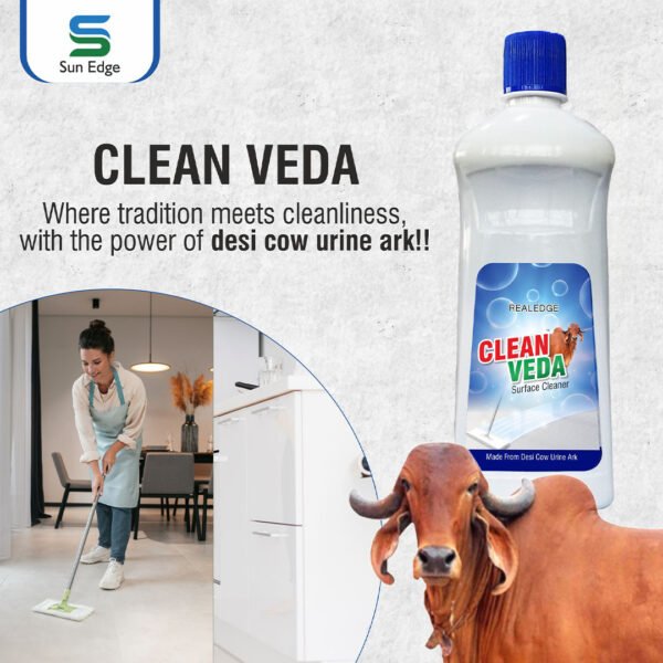 Cleanveda Surface Cleaner Desi Cow 500 ML