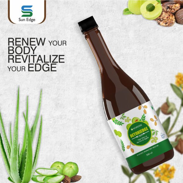 Detoxiedge liquid (aloe triphala) Aloe Triphala Detoxedge 500ml