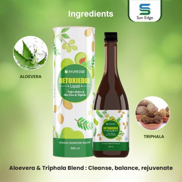 Detoxiedge1 Aloe Triphala Detoxedge 500ml