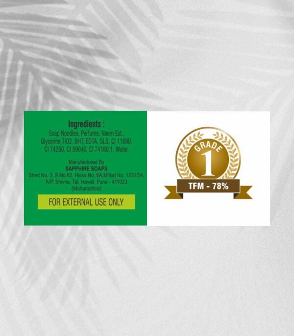 Neem Soap - ingred Neem Bath Soap 100 GM