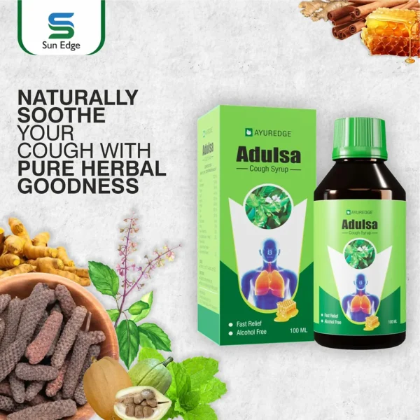 New Adulsa cough syrup Adulsa Cough Syrup 100ML