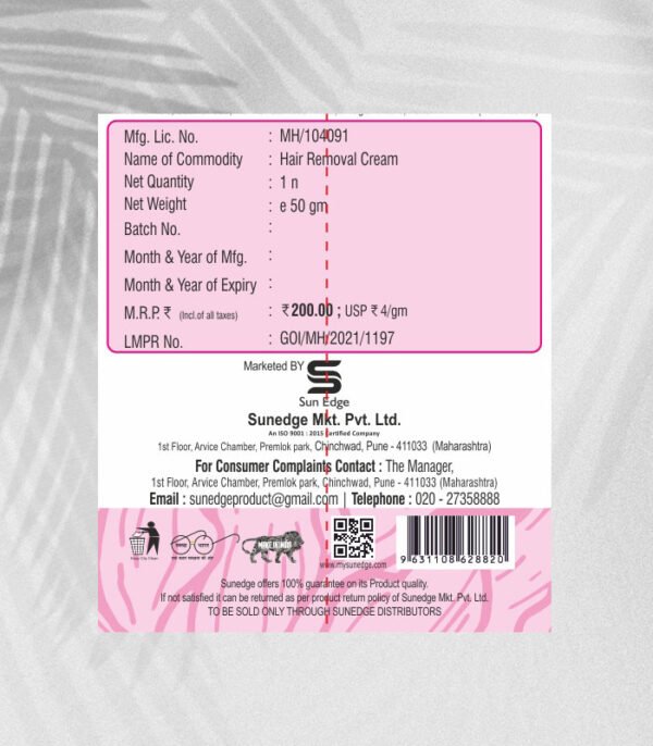 hair remove mrp Hair Removal Cream 50 GM