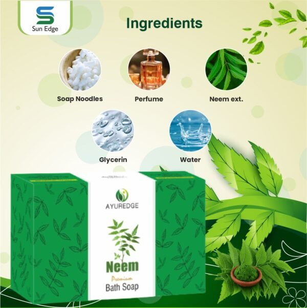 neem soap1 Neem Bath Soap 100 GM