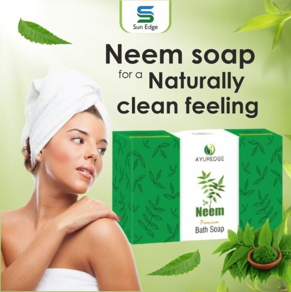 neem soap4 Neem Bath Soap 100 GM
