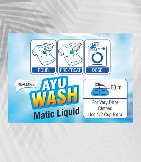 Ayu wash Extra Ayu Wash Matic Liquid 1 Ltr