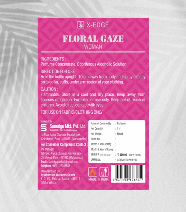 Perfume Floral Gaze Woman 50ml