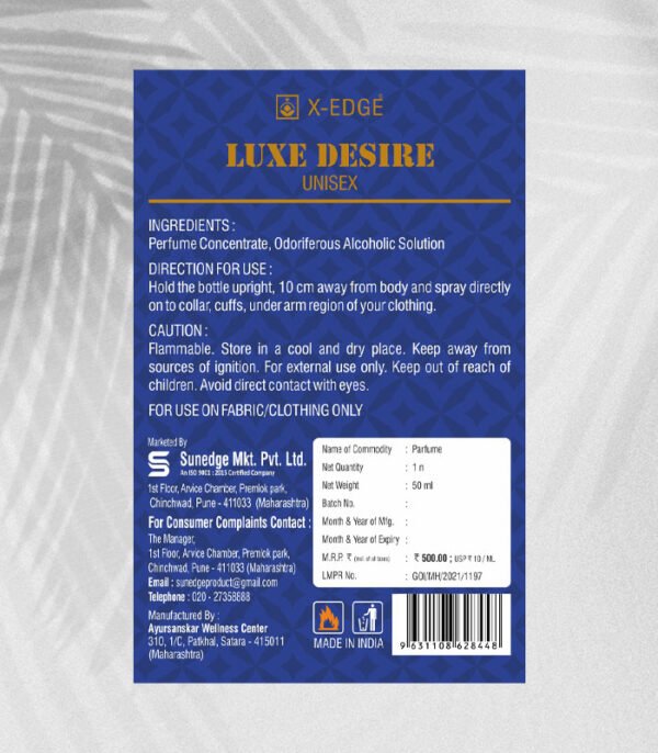 Luxe Desire Unisex - ingred-mrp Luxe Desire Unisex 50ml