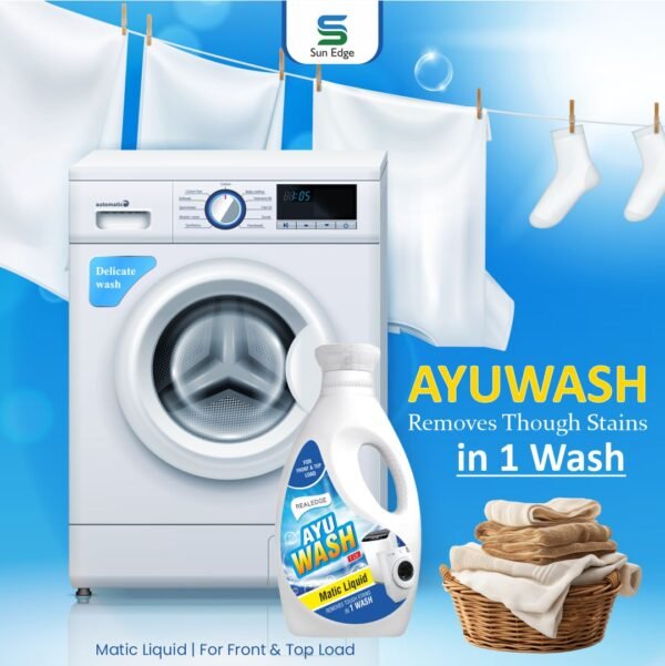 ayuwash1 Ayu Wash Matic Liquid 1 Ltr