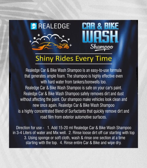 car bike wash ingred Car & Bike Wash 500ml