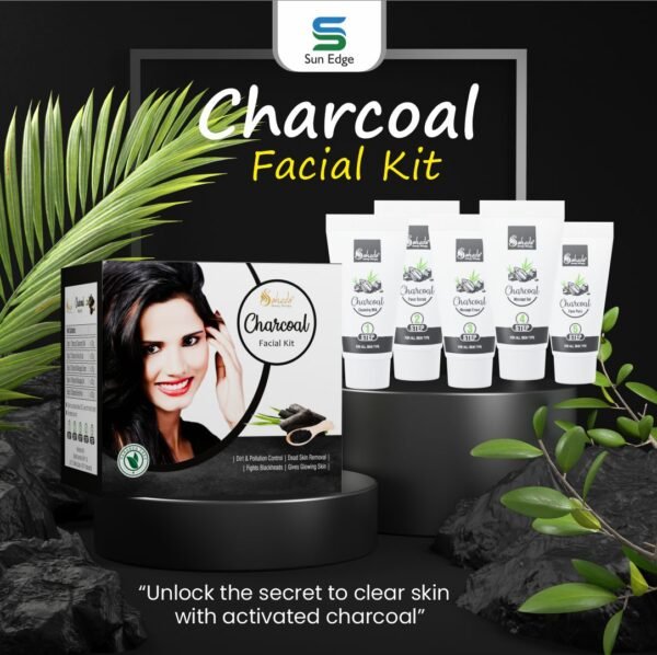 charcoal facial kit3 Charcoal Facial Kit