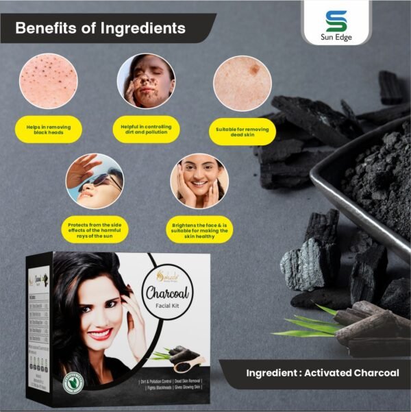 charcoal facial kit5 Charcoal Facial Kit