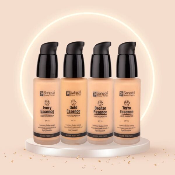 foundation . Saheda Beauty Therapy Liquid Foundation with SPF 15