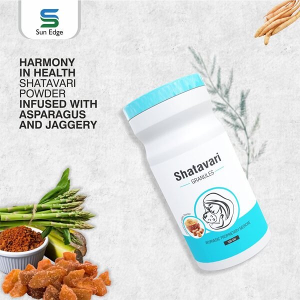 Shatavari-Granules.jpg SHATAVARI GRANULES 250 Gm