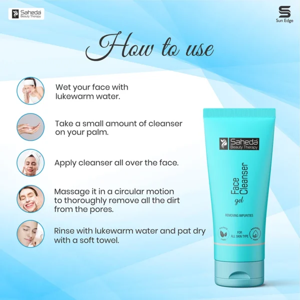 face clean-3 Face Cleanser Gel 75 gm