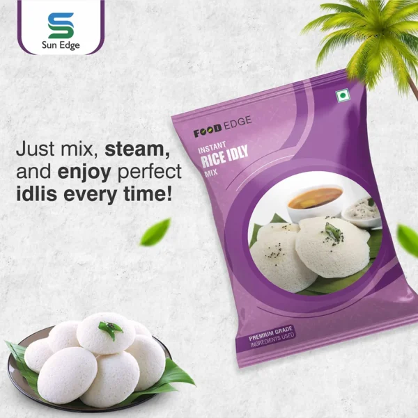 Instant Rice Idli Mix – Soft, Fluffy & Traditional - 200gm