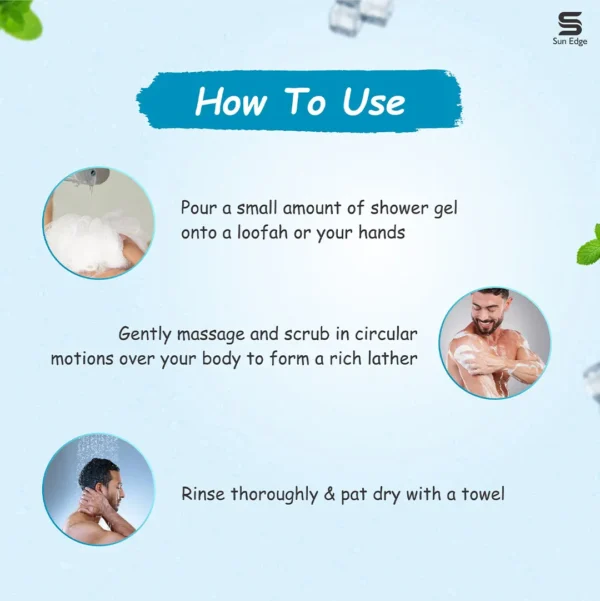 shower gel 3 Shower Gel 200 ml